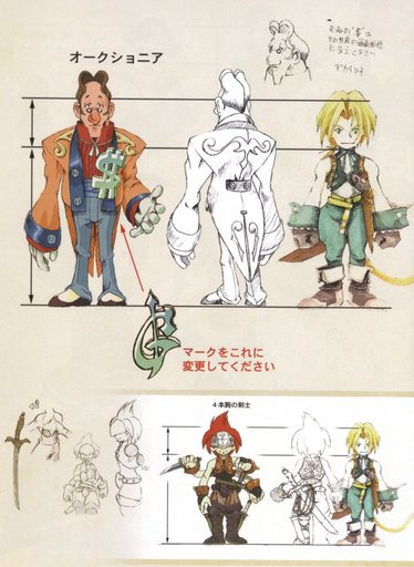 Final Fantasy IX - [Artbook] Final Fantasy IX Character Book