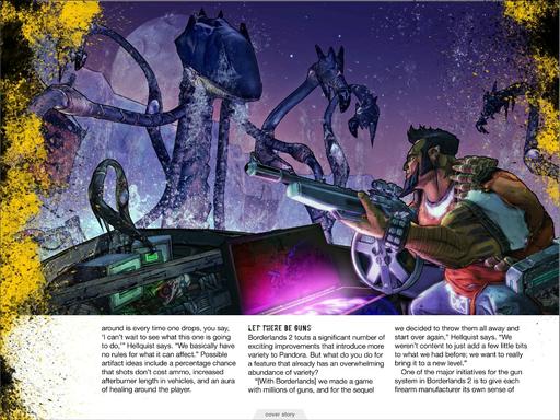 Borderlands 2 - Borderlands 2 в журнале Game Informer