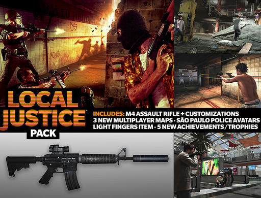 Max Payne 3 - Rockstar анонсирует Local Justice Pack DLC для Max Payne 3